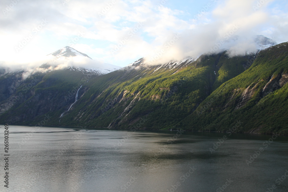 Scenic Views Of Norway's Fjords - Geiranger