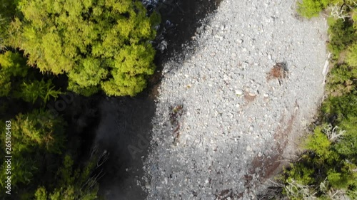 Wallpaper Mural Aerial view of a river in the Tasman District of New Zealand Torontodigital.ca