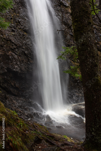 Plodda falls in Scotland