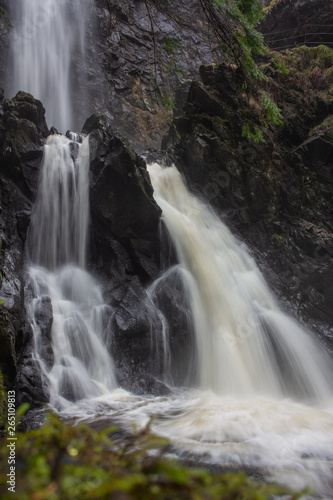 Plodda falls in Scotland