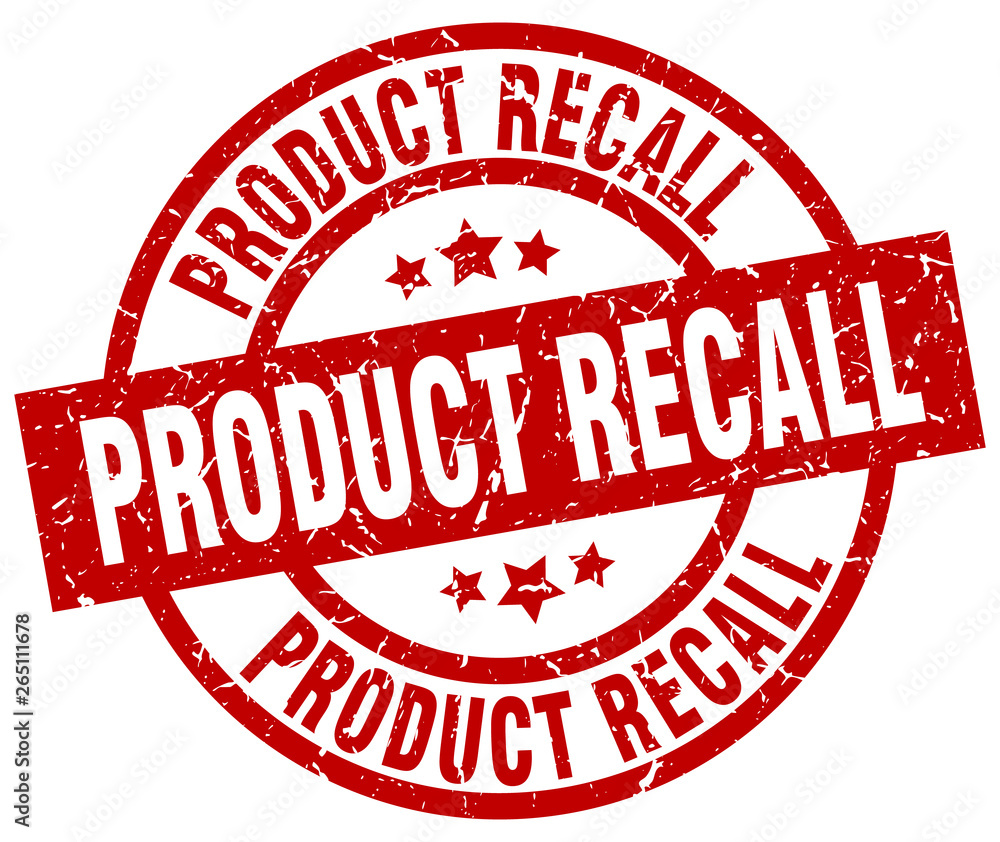 product recall round red grunge stamp product recall round red grunge stamp