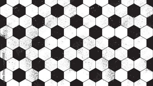 Konstfotografi Football Grunge Seamless Pattern