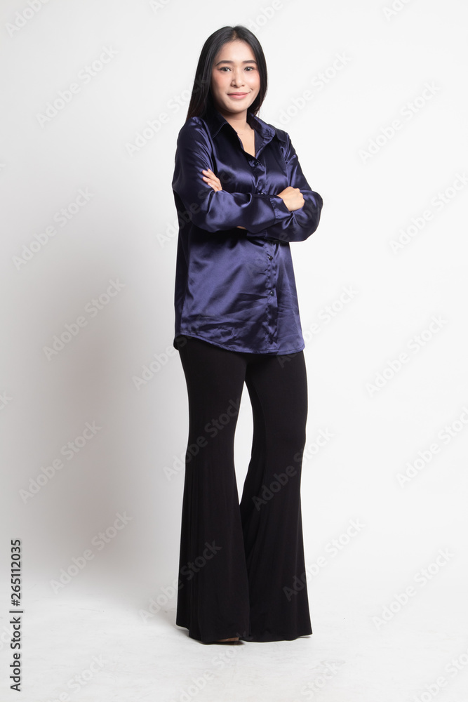 Full body of beautiful young asian woman. Full body of beautiful young asian woman.