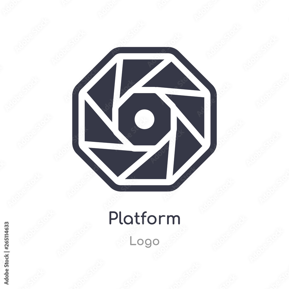 platform icon. isolated platform icon vector illustration from logo collection. editable sing symbol can be use for web site and mobile app platform icon. isolated platform icon vector illustration from logo collection. editable sing symbol can be use for web site and mobile app