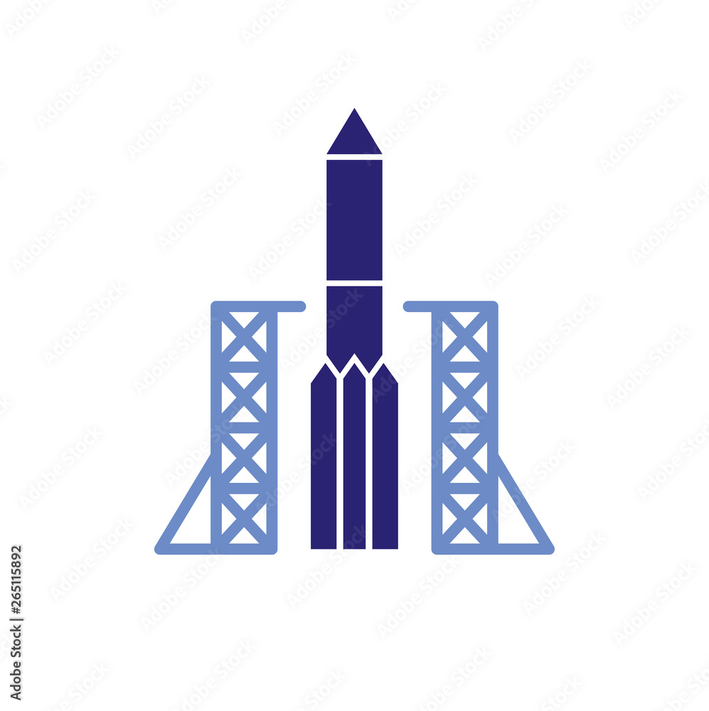 Rocket icon on background for graphic and web design. Simple vector sign. Internet concept symbol for website button or mobile app. Rocket icon on background for graphic and web design. Simple vector sign. Internet concept symbol for website button or mobile app.