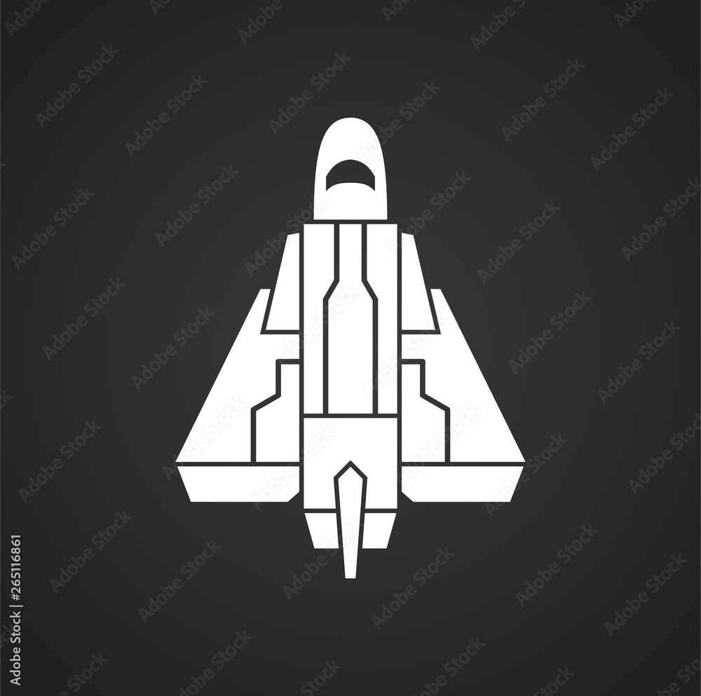 Rocket icon on background for graphic and web design. Simple vector sign. Internet concept symbol for website button or mobile app. Rocket icon on background for graphic and web design. Simple vector sign. Internet concept symbol for website button or mobile app.
