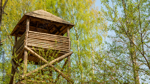 Guard tower in labor camp. © Kamil