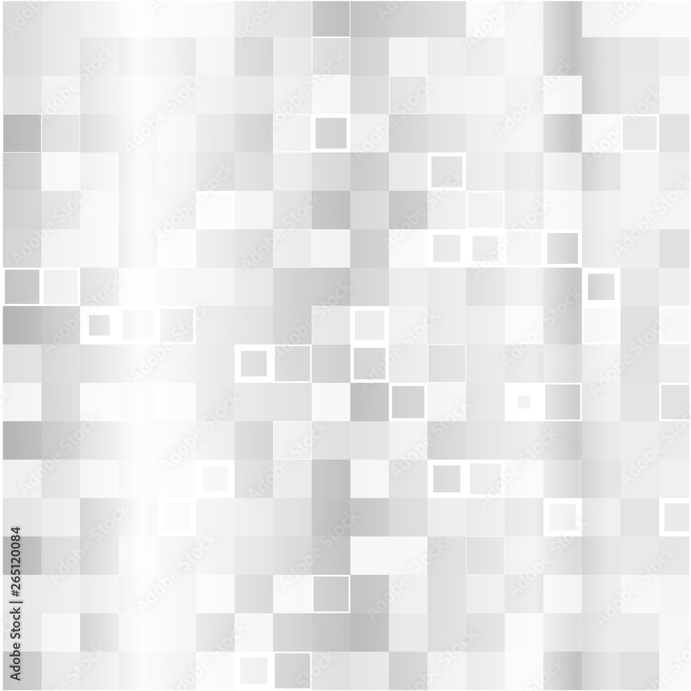 Modern background of gray squares