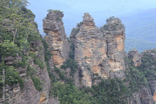 Felstürme in den Blue Mountains in Australien