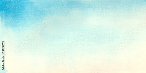 Watercolor blue background. Ideal for open design and invitations.