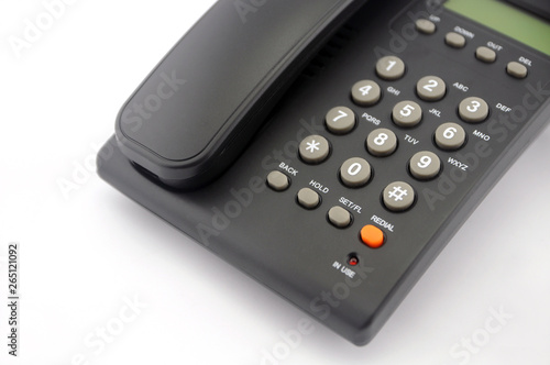  telephone isolated on white background