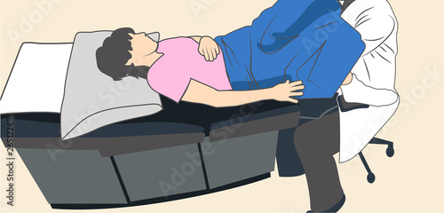 Pelvic exam well woman yearly exam with doctor