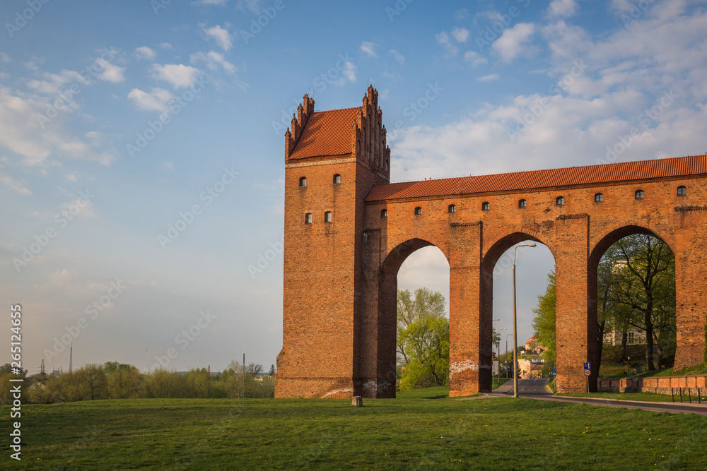 Castle in Kwidzyn in the spring, Pomorskie, Poland