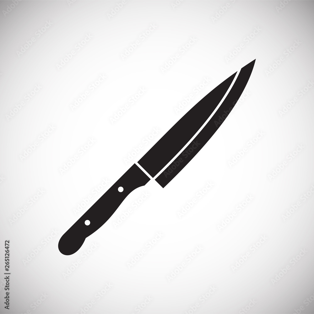 Knife icon on background for graphic and web design. Simple vector sign. Internet concept symbol for website button or mobile app. Knife icon on background for graphic and web design. Simple vector sign. Internet concept symbol for website button or mobile app.