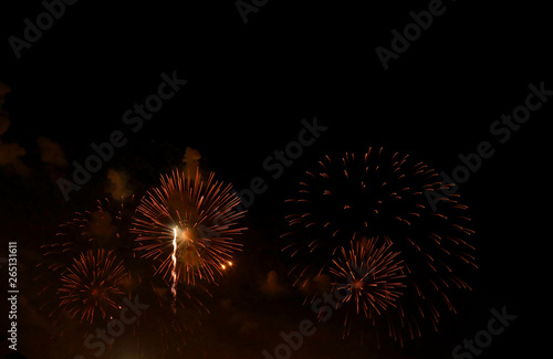 Silvester Feuerwerk Raketen an Neujahr