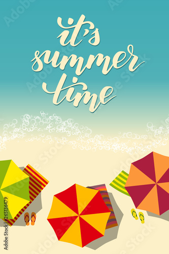 flyer template for summer time holidays