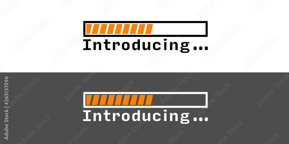 Fototapeta premium Introducing ...