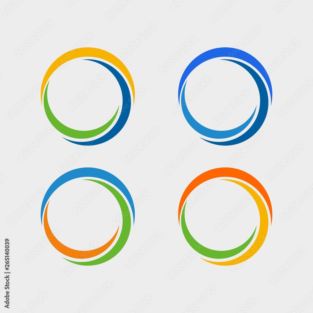 circle logo template circle logo template