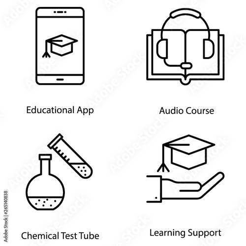 Science and Education Icons
