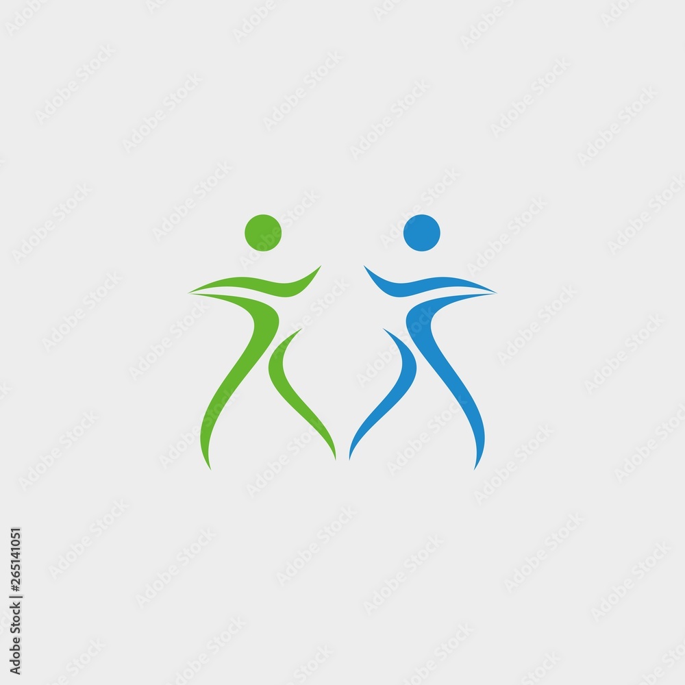 People logo template People logo template