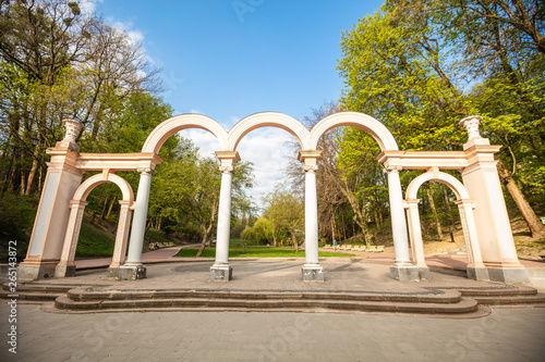 Stryiskyi park in Lviv, Ukraine photo