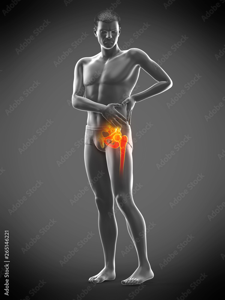 3d rendered medically accurate illustration of a man having a painful shoulder joint 3d rendered medically accurate illustration of a man having a painful shoulder joint