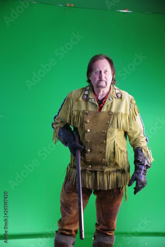 Mountain man trapper flintlock knife cap and ball