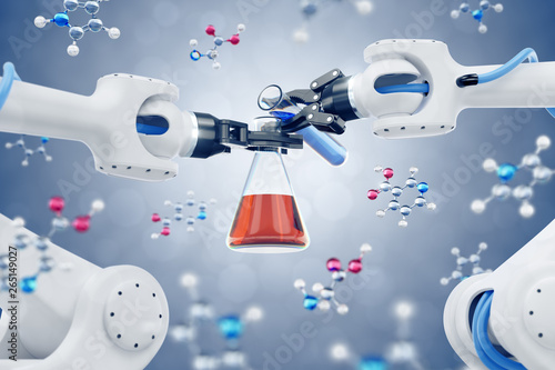 Canvas Print Automated Chemical Synthesis