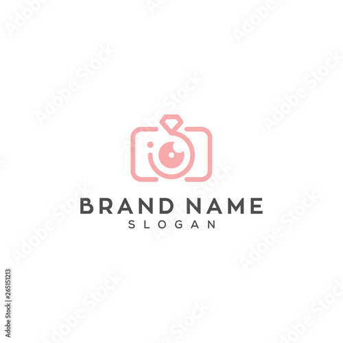 diamond wedding photography logo design