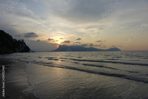 Abend im Bako Nationalpark  Borneo  Sarawak  Malaysia