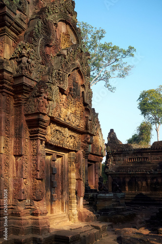 Banteay Srei ruins in Cambodia.