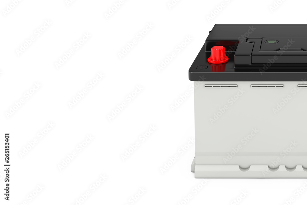 Rechargeable Car Battery. 3d Rendering Rechargeable Car Battery. 3d Rendering
