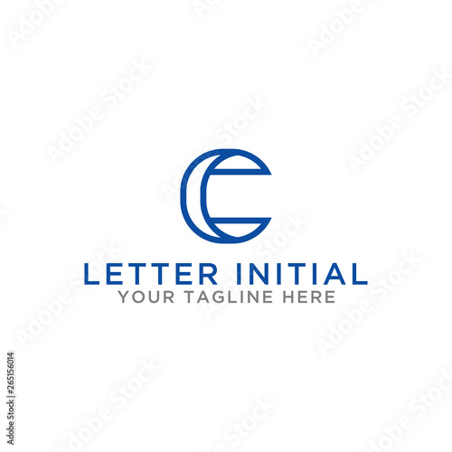 initial logo design C. Type of beautiful logo for all company brands with orange and blue colors. - Vector Free Download initial logo design C. Type of beautiful logo for all company brands with orange and blue colors. - Vector - GFXLoad