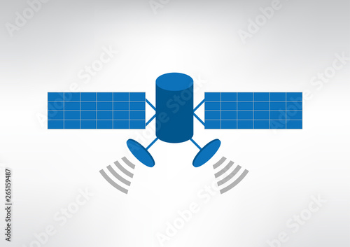 satellite vector illustration
