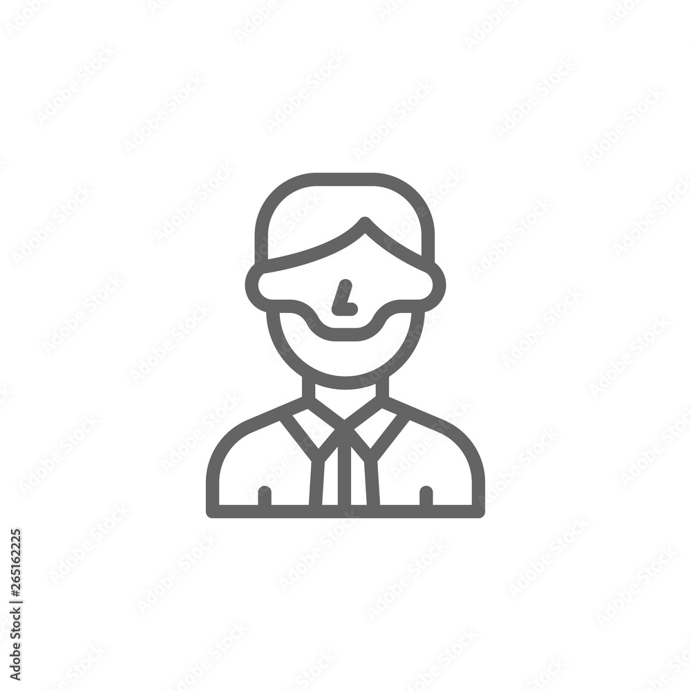 Abraham Lincoln, USA icon. Element of United States icon. Thin line icon for website design and development, app development. Premium icon Abraham Lincoln, USA icon. Element of United States icon. Thin line icon for website design and development, app development. Premium icon