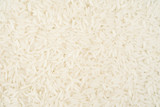 White rice texture background top view