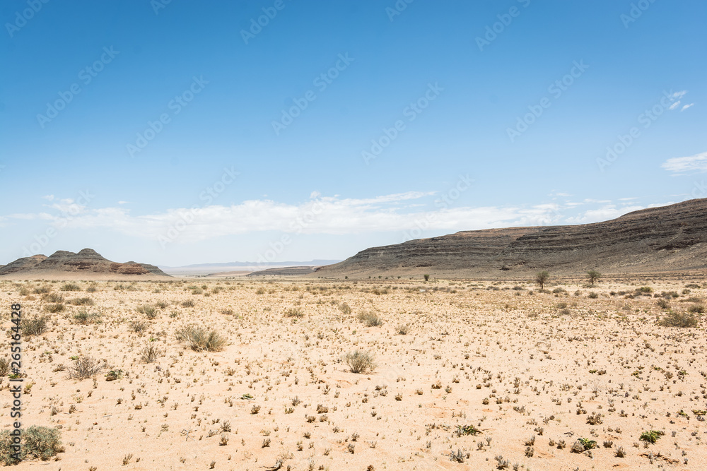 Namibia, landscape, desert, mountains