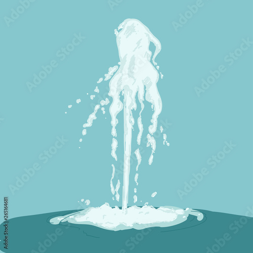 Fountain jet