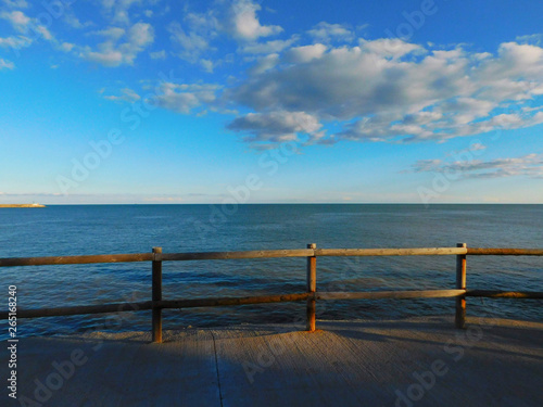 View of the sea from the promenade © Amparo