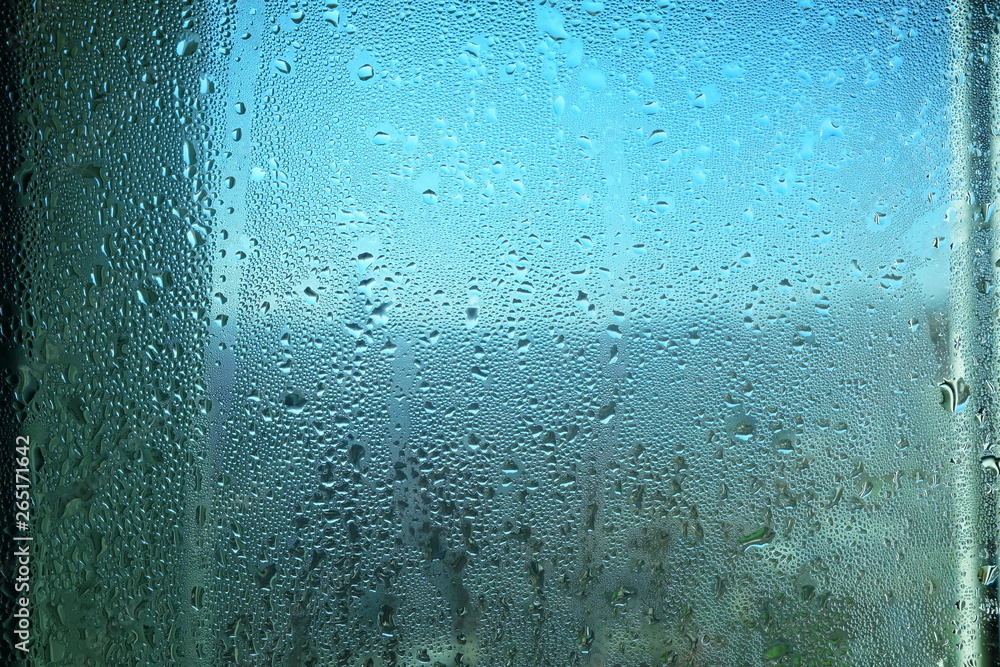 Steam Drops on Glass Window Background. Steam Drops on Glass Window Background.