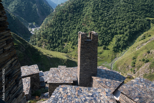 Mutso fortress top view photo