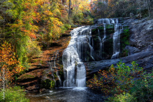 Bald River Falls in Tellico Plains, TN, USA in October