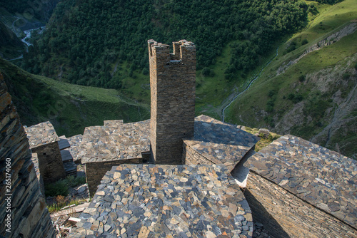 Mutso fortress over view photo