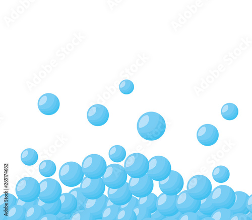 bubbles border design