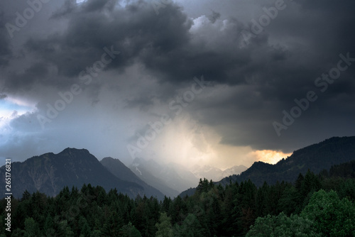 stormy sky photo