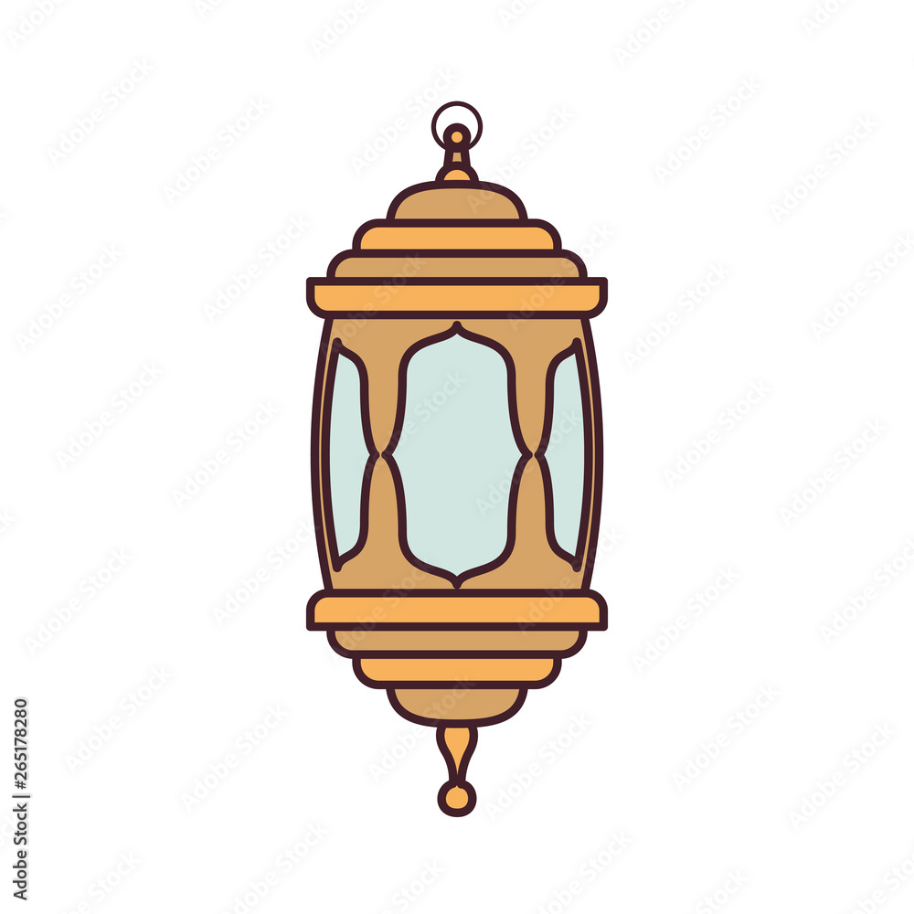 ramadan kareem lantern isolated icon ramadan kareem lantern isolated icon