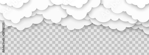Clouds volumetric illustration photo