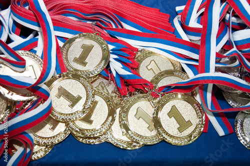 First place gold medal