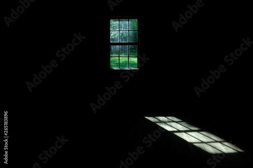 Spring Window - Passage From Darkness to Light