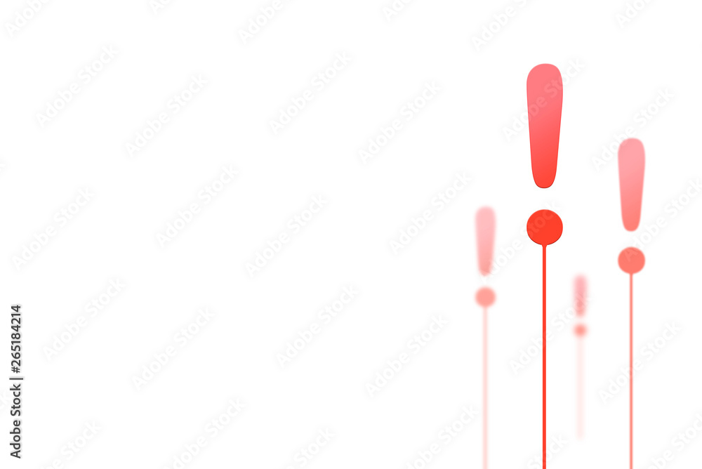 exclamation mark concept exclamation mark concept